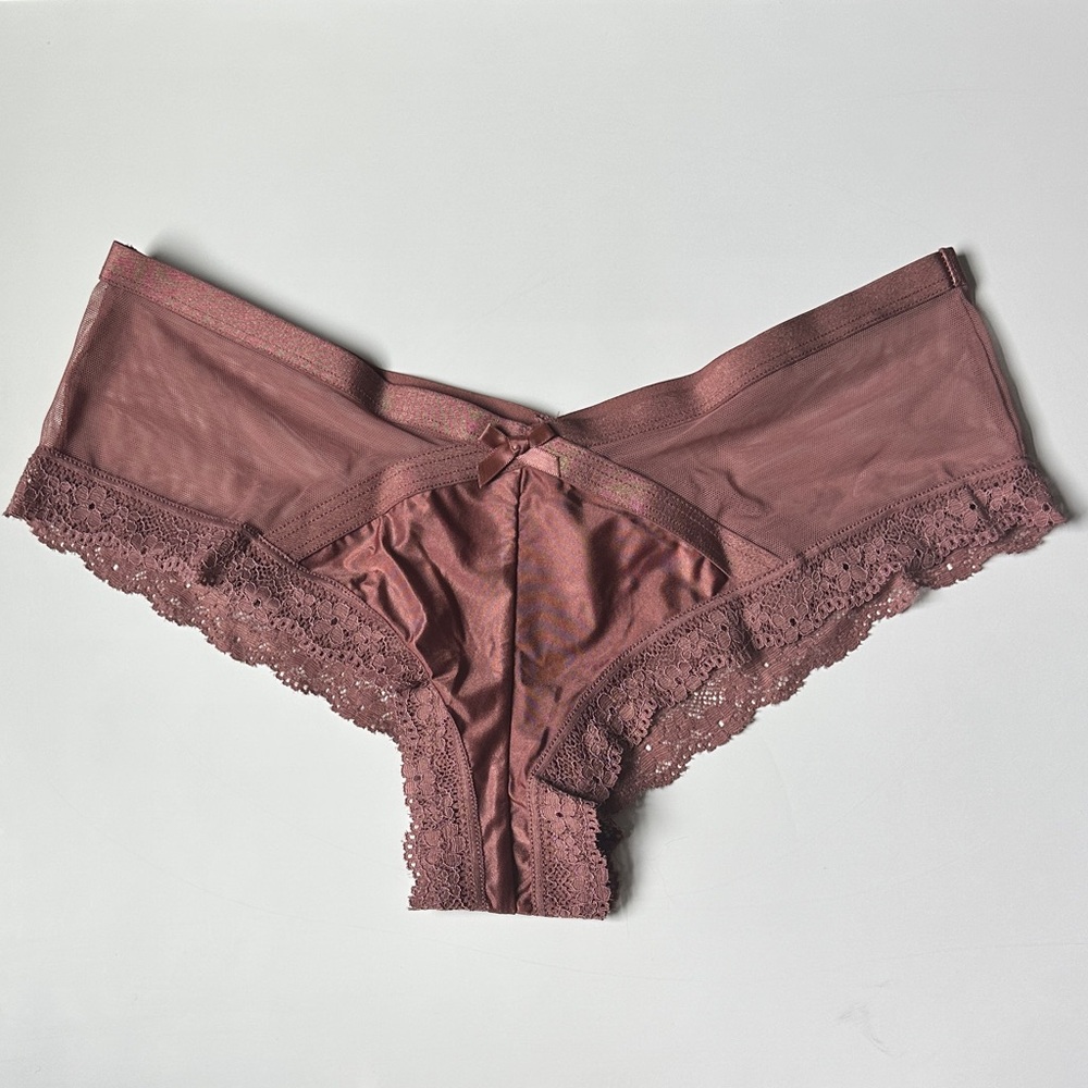 Victoria’s Secret Women's Lace Trim Cheeky Panty